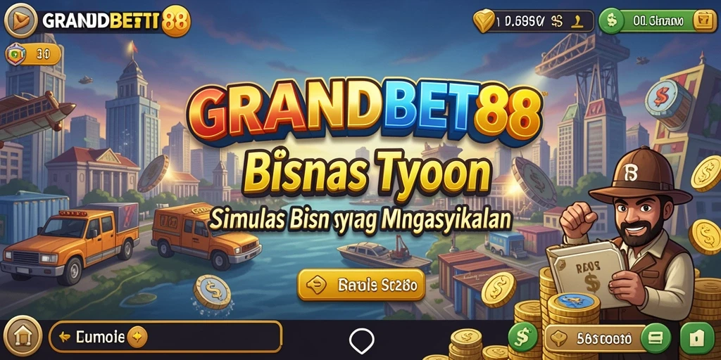 Tampilan gameplay menarik di GRANDBET88 yang menunjukkan strategi bisnis.