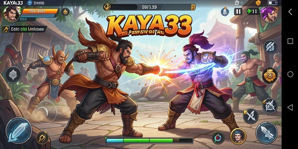Gameplay intens dengan karakter bertarung dan efek visual yang memukau.