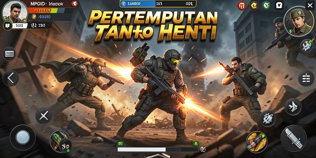 Tampilkan aksi mendebarkan dari gameplay MPOID yang penuh tantangan.