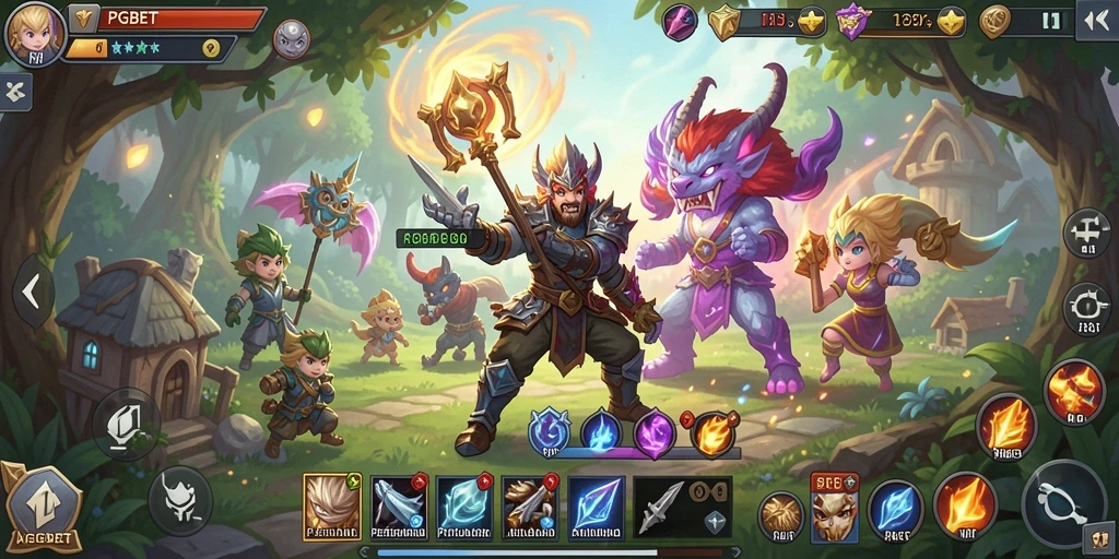 Tampilan gameplay dari PGBET yang menarik dan interaktif.