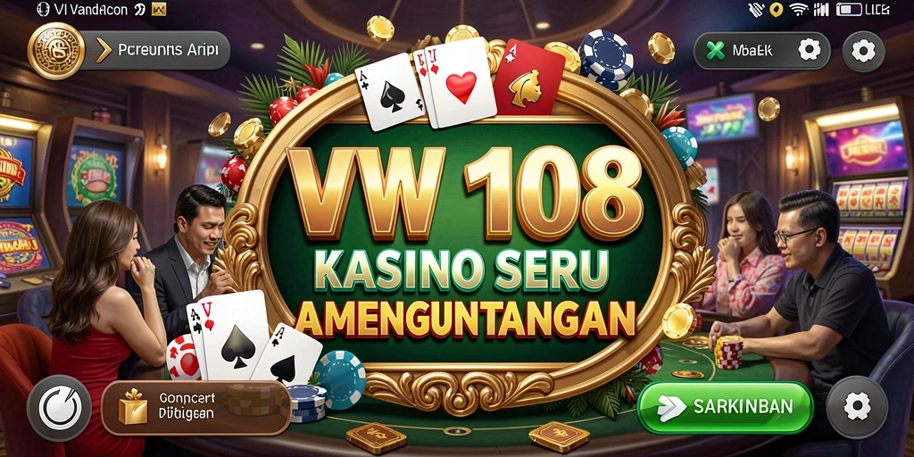 Tampilan menarik dari gameplay VW108 yang penuh aksi Kasino.
